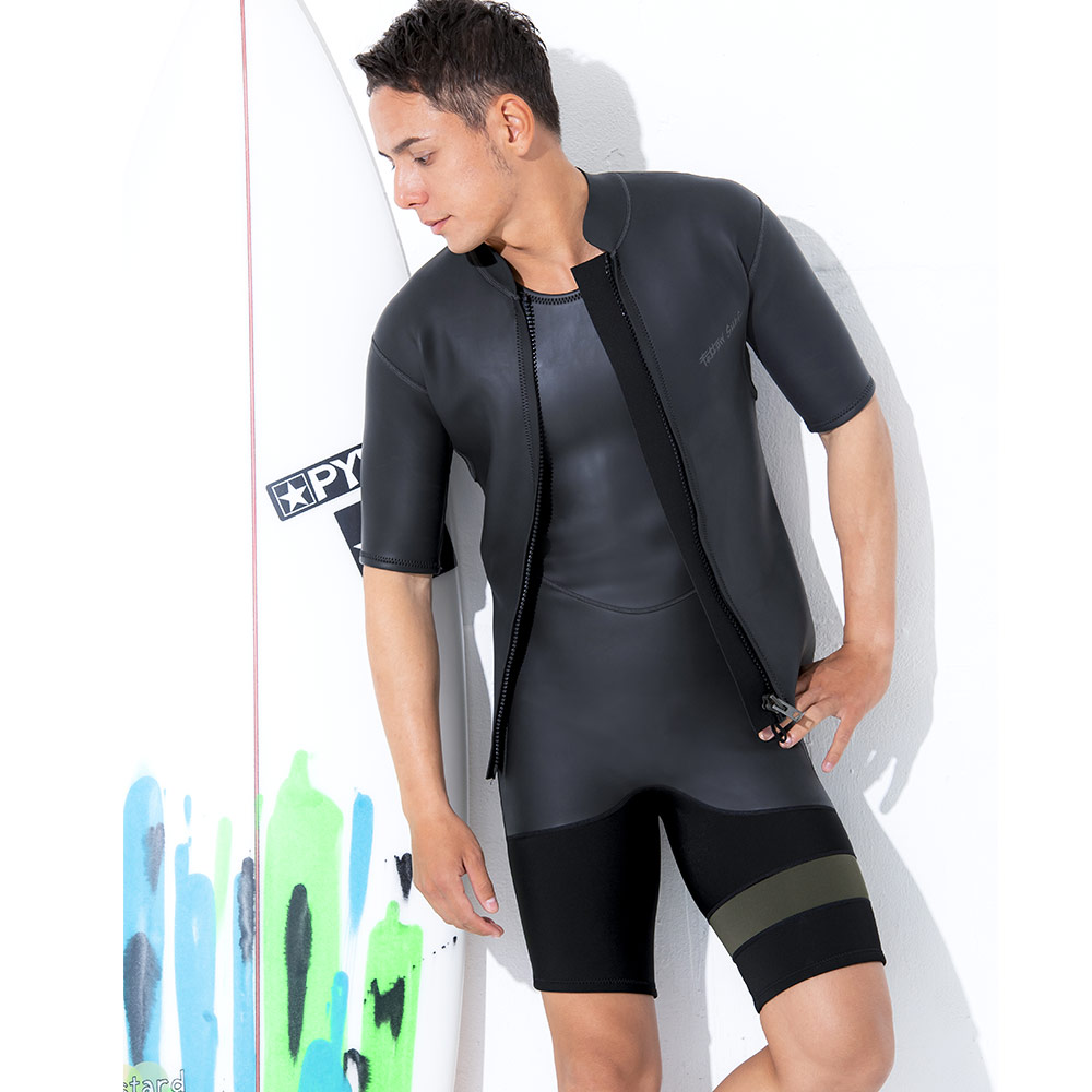 楽天市場】FELLOW ウェットスーツ 半袖 タッパー 2mm メンズ ショート