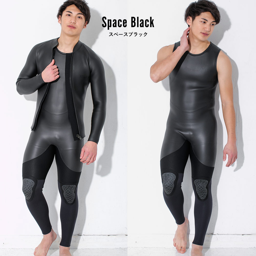 楽天市場】FELLOW ウェットスーツ スキンロングジョン＆タッパー