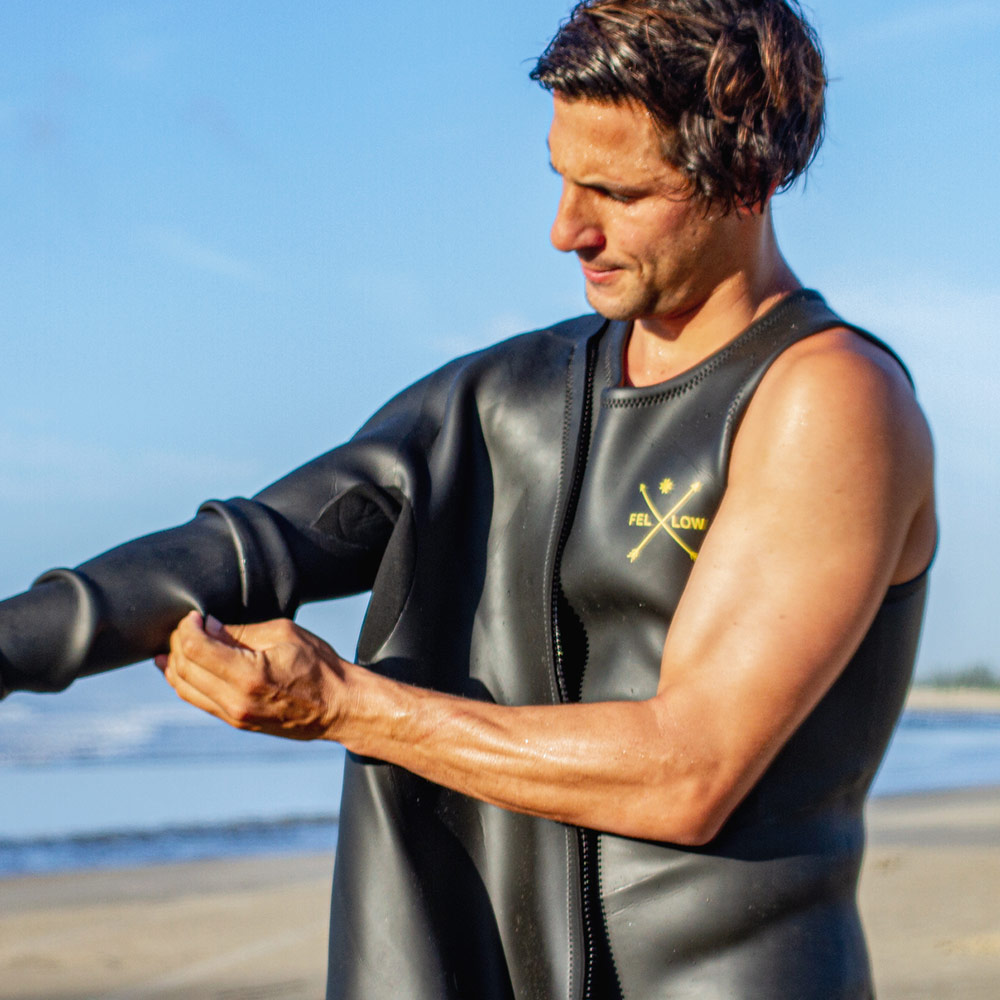 楽天市場】FELLOW ウェットスーツ スキンロングジョン＆タッパー