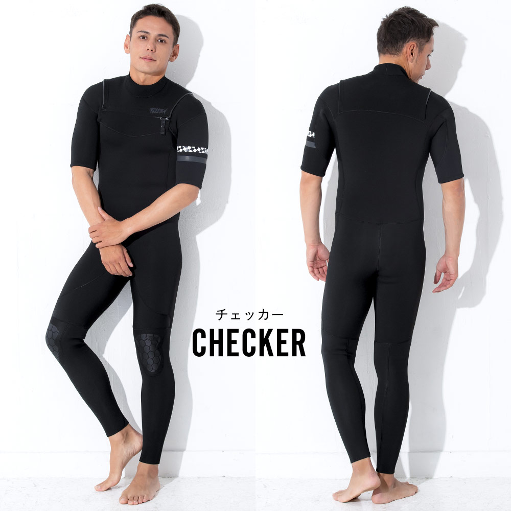 楽天市場】FELLOW ウェットスーツ シーガル 3mm メンズ 半袖 チェスト