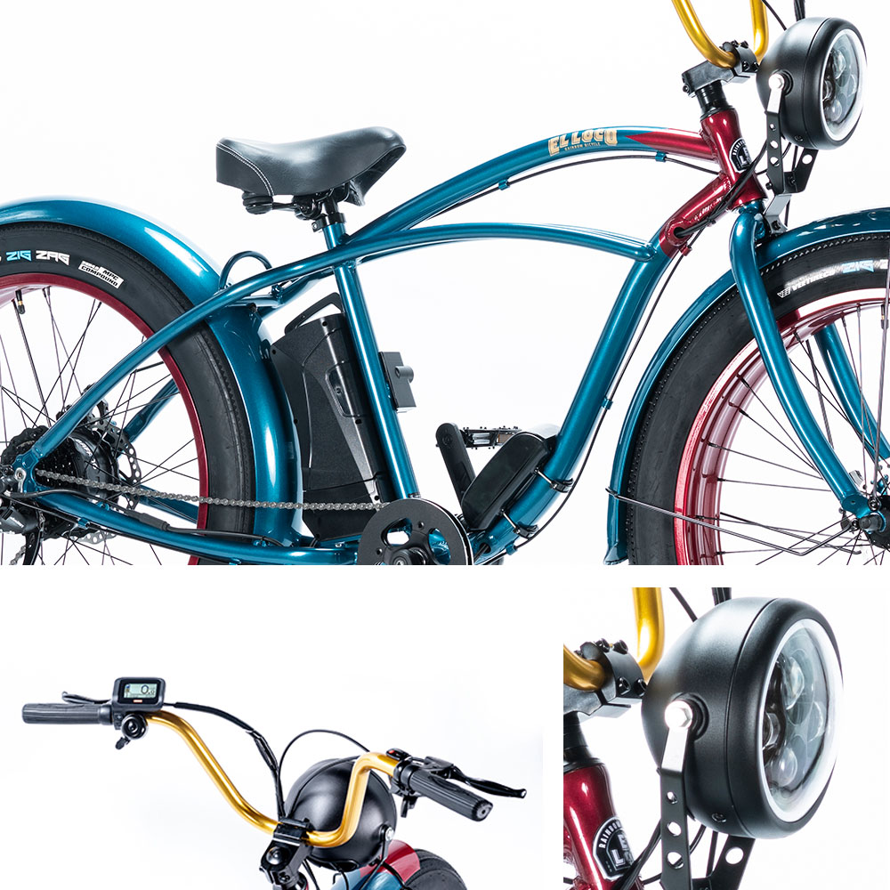 楽天市場】レインボー Rainbow El Loco 8段変速 電動アシスト自転車