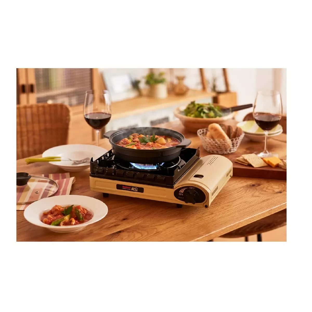 楽天市場】カセットフー 風まる3 イワタニ カセットコンロ CB-KZ-3