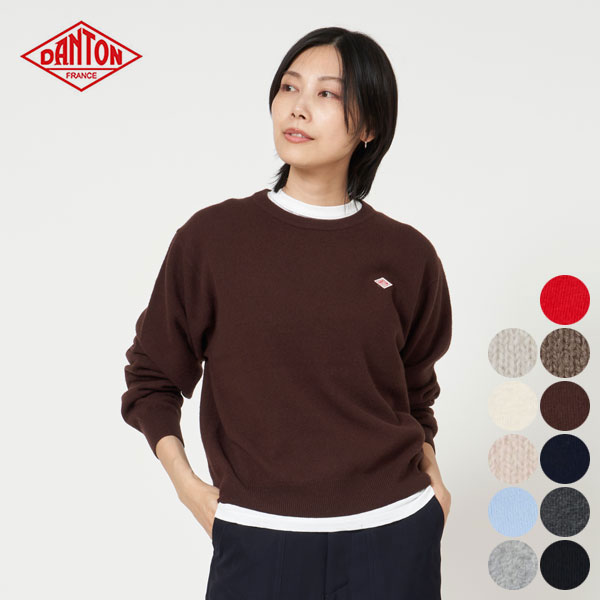 楽天市場】【25FW 新色入荷】ダントン DANTON ラム ウール クルー