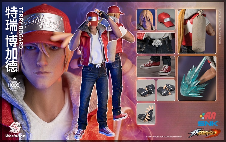 楽天市場】WORLD BOX 1/6 SNK KOF テリー・ボガード ザ・キング・オブ