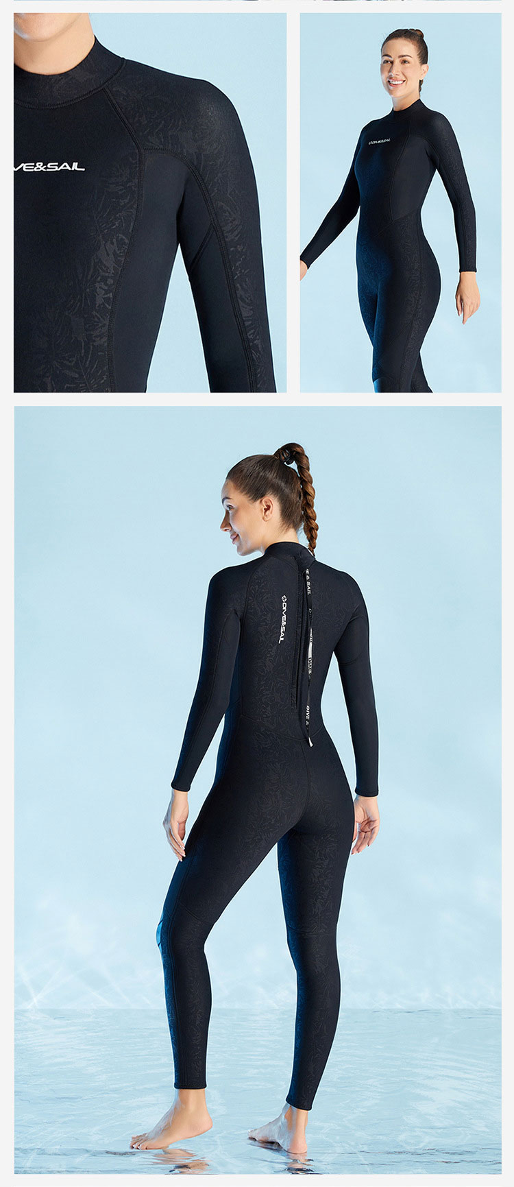 楽天市場】送料無料 XSから3XLまで ウェットスーツ 3mm ロングジョン