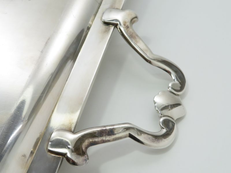 英国】 ギャラリートレー サークル型 25cm クロウフット 英国