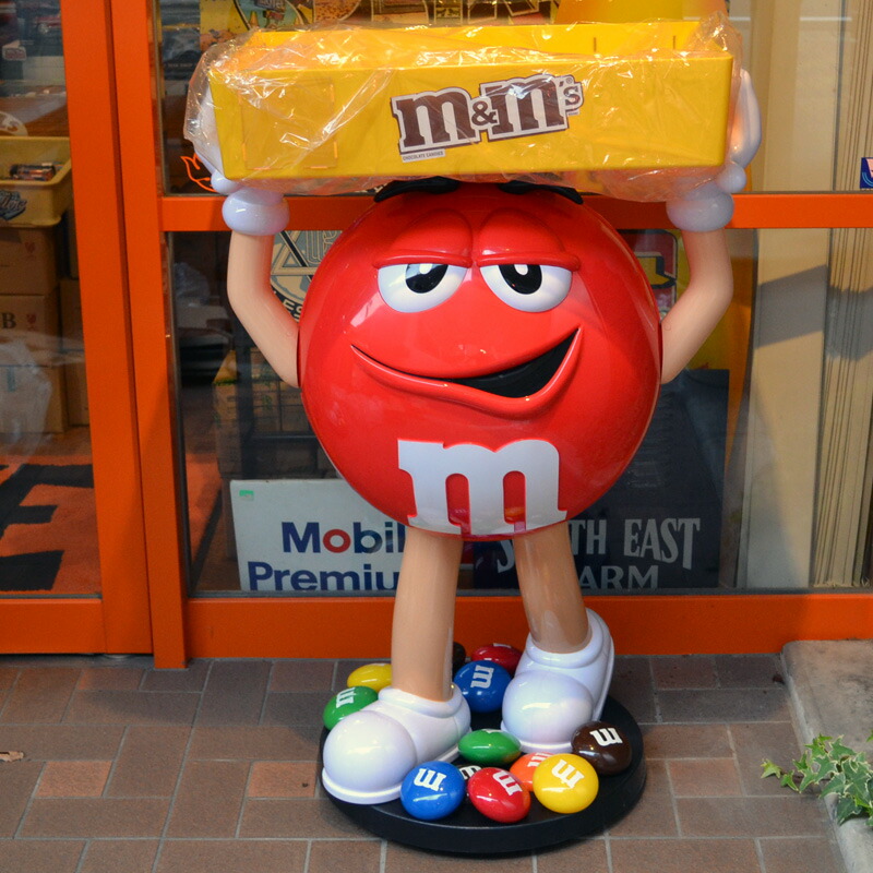 楽天市場】m&m's エムアンドエムズ M&Ms CHARACTER STORE DISPLAY (RED