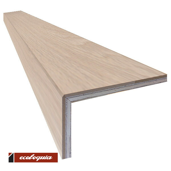 楽天市場】オーク（ナラ / 楢） L字リフォーム框 複合単板張り 無塗装