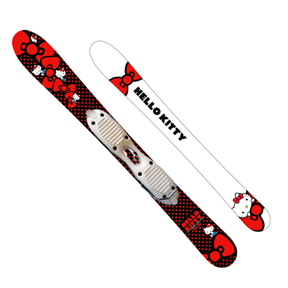 楽天市場】スキー スキーボード ハローキティ ドットキティ ス