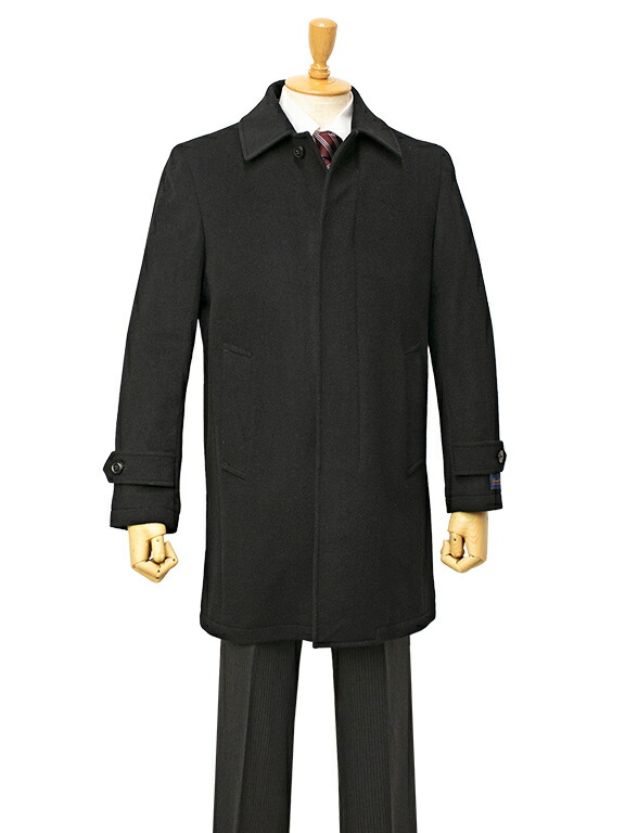 楽天市場】BALLESTRINO ITALYステンカラーコート【ブラック / 無地