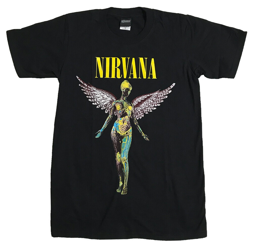 楽天市場】ニルバーナ ニルヴァーナ Nirvana Tシャツ In Utero バンド