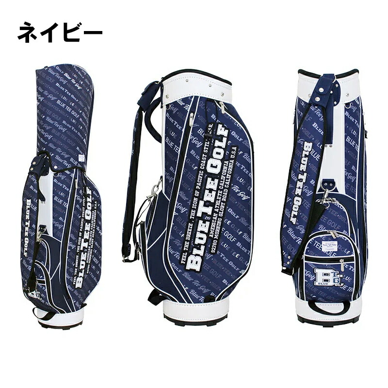 楽天市場】ブルーティーゴルフ ボーダー柄キャディーバッグ【CB-026
