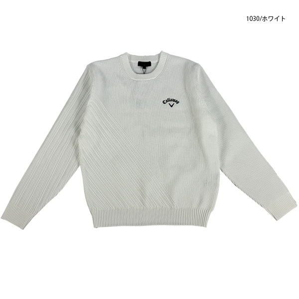 楽天市場】セール ゴルフウェア クルーネックニット キャロウェイ