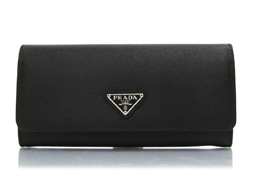 楽天市場】プラダ 長財布 PRADA 新作 サフィアーノ プレート 二つ折り