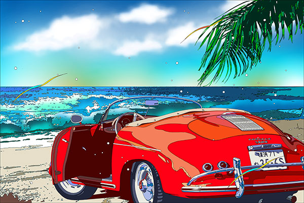 ◇ 【新品未開封】鈴木英人 バミューダ島の午後のひととき