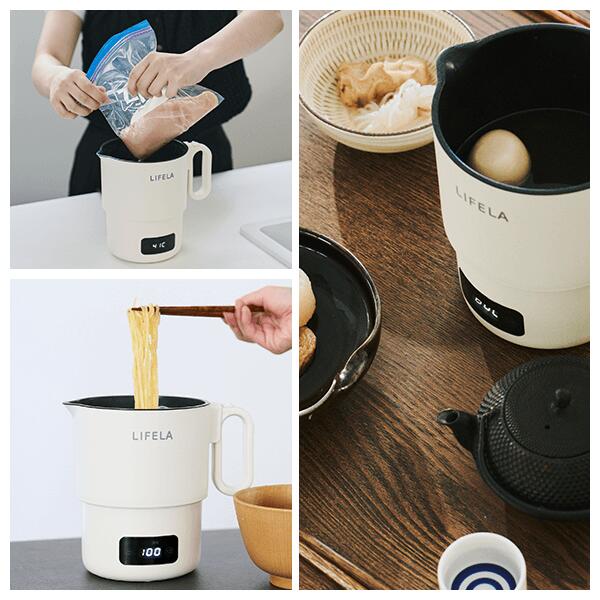 楽天市場】LIFELA ポカポカデイリーポット 電気鍋 マルチポット