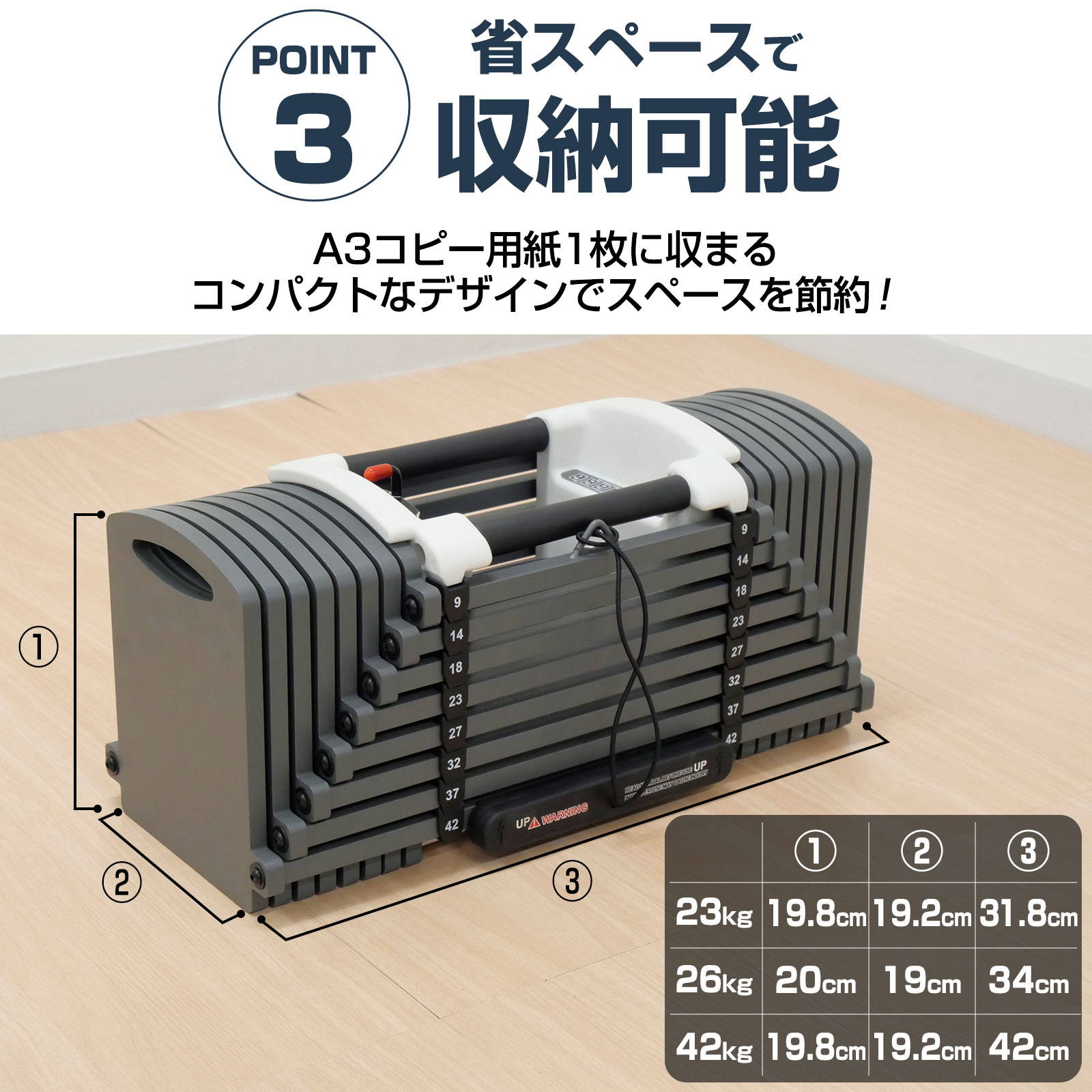 楽天市場】【P3倍&300円OFFcp！】可変式ダンベル ブロックダンベル