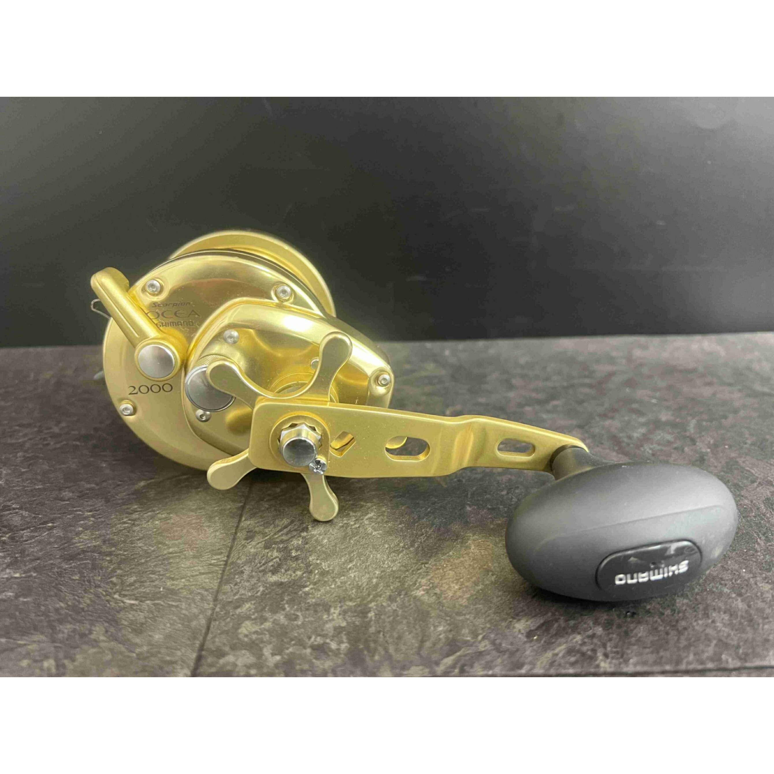 楽天市場】SHIMANO スコーピオンオシアジガー2000 ハンドルカスタム