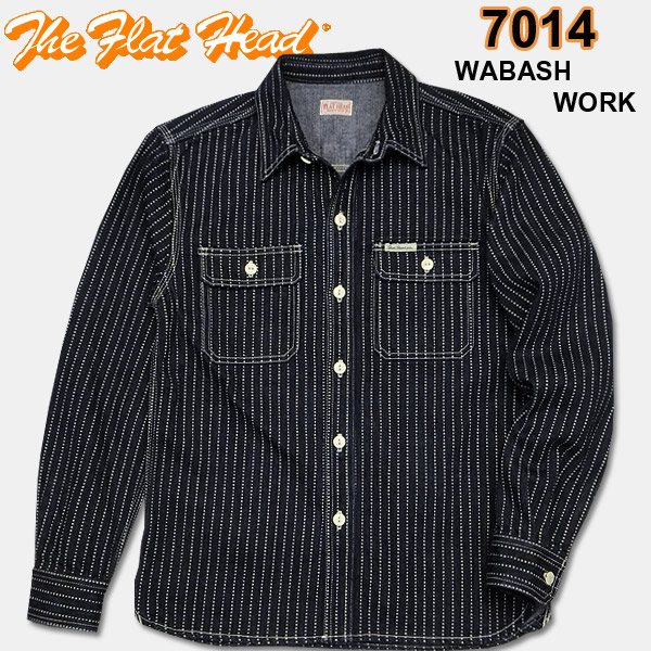 楽天市場】THE FLAT HEAD(フラットヘッド)ウォバッシュワークシャツ