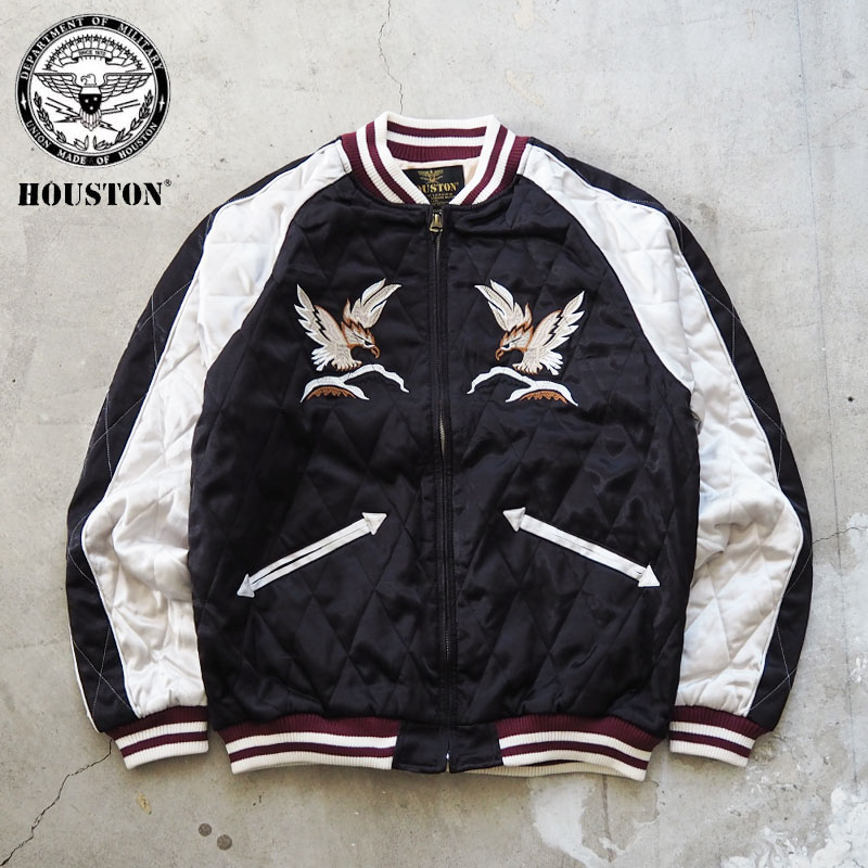 楽天市場】HOUSTON ヒューストン スカジャン RAYON SOUVENIR JACKET
