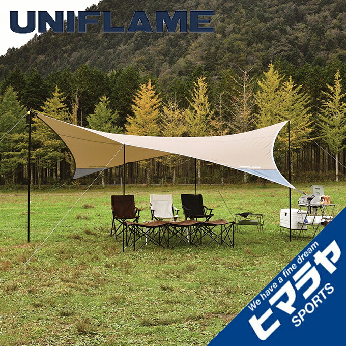楽天市場】ユニフレーム ヘキサタープ REVOタープ2L TAN 681886