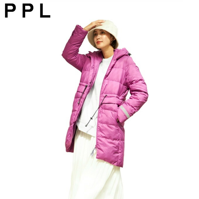 48690 フィラゴルフ リバーシブルダウンコート カーキ×ピンク M 楽天