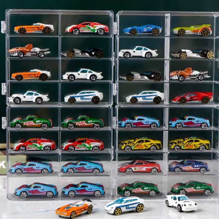 楽天市場】 ミニカー 透明 ショーケース クリアケース ミニカー