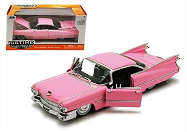 楽天市場】ミニカー 1/24 JadaTOYS☆1959 キャデラック デビル ピンク