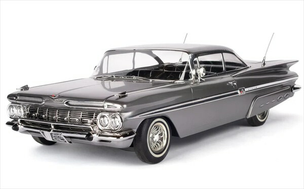 楽天市場】ラジコン 1/10 ローライダー 1959 インパラ チタニウム色