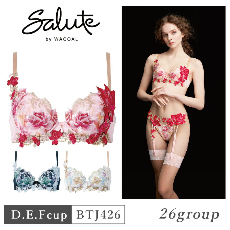 楽天市場】サルート p−up（プッシュアップタイプ） 3／4カップブラの通販