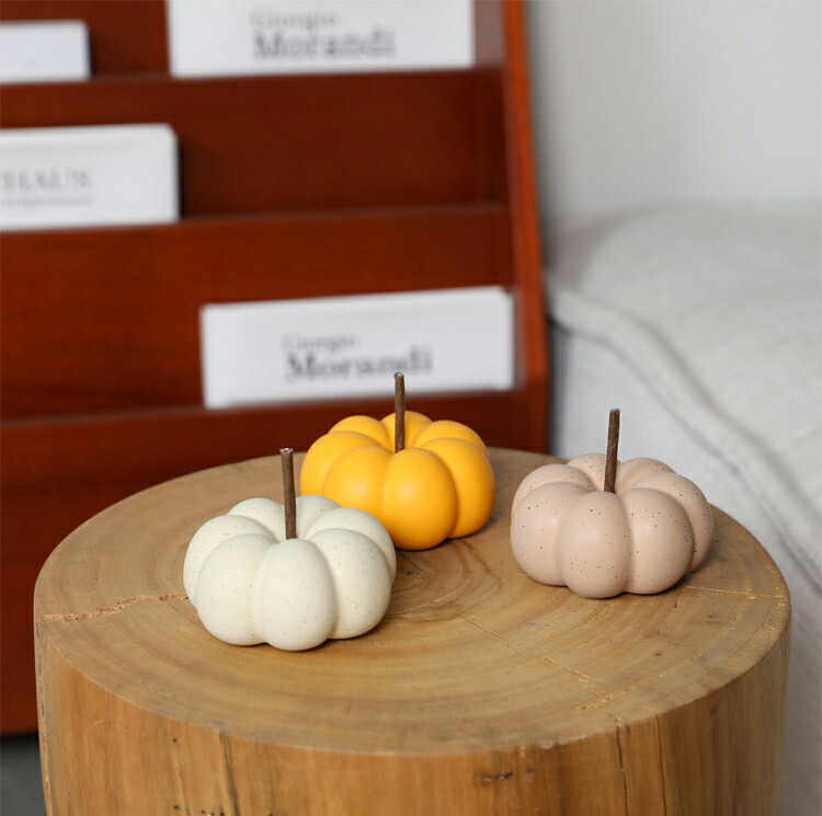 楽天市場】IwaiLoft パンプキン 置物 手作り 南瓜 置き物 ハンドメイド