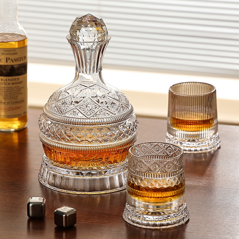 楽天市場】回転する 星 ワインデキャンタ ワインデカンタ ワインボトル