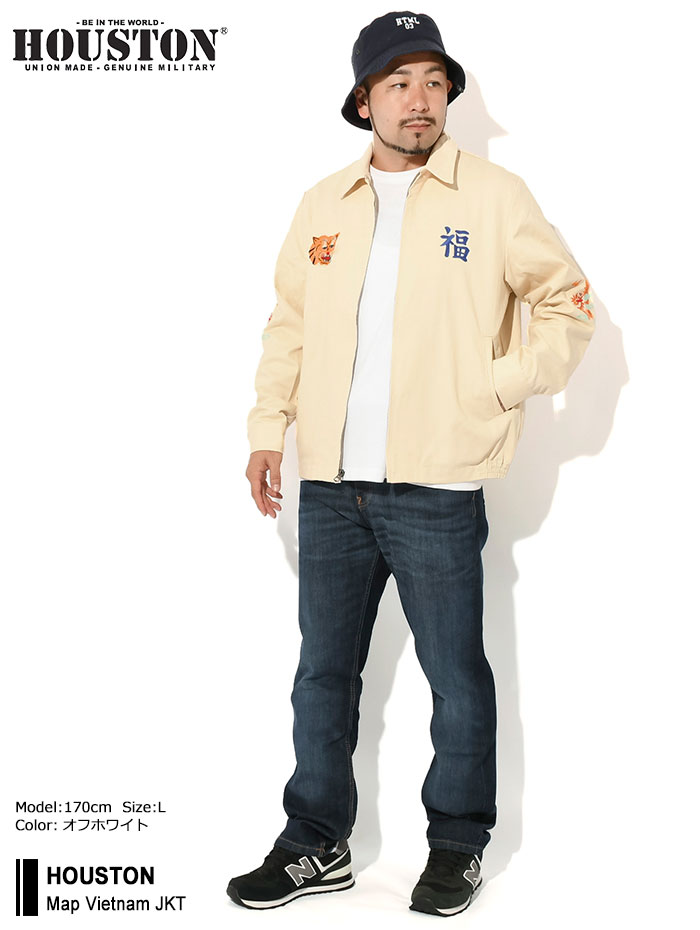 楽天市場】ヒューストン HOUSTON ジャケット メンズ マップ ベトナム