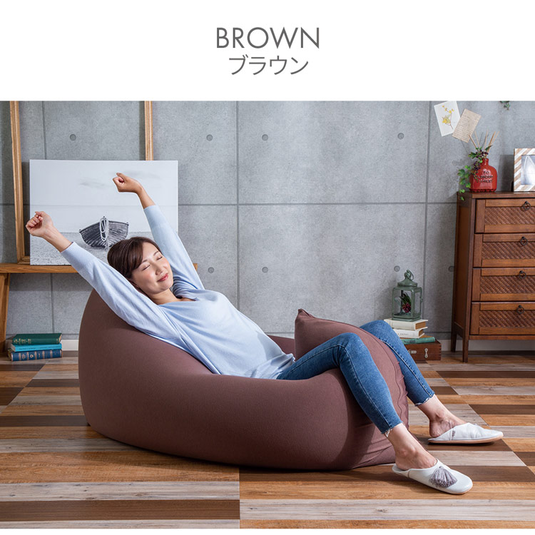 クッション (大) XXLサイズ]超特大 ビーズクッション カバー ソファ 座