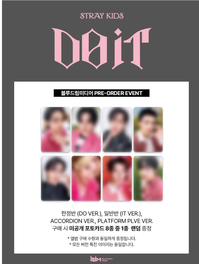 楽天市場】☆限定盤☆BDM特典☆ Stray Kids - SKZ IT TAPE 「DO IT