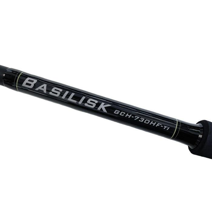 楽天市場】【受注生産】basilisk バジリスク gch-730hf-ti バスロッド