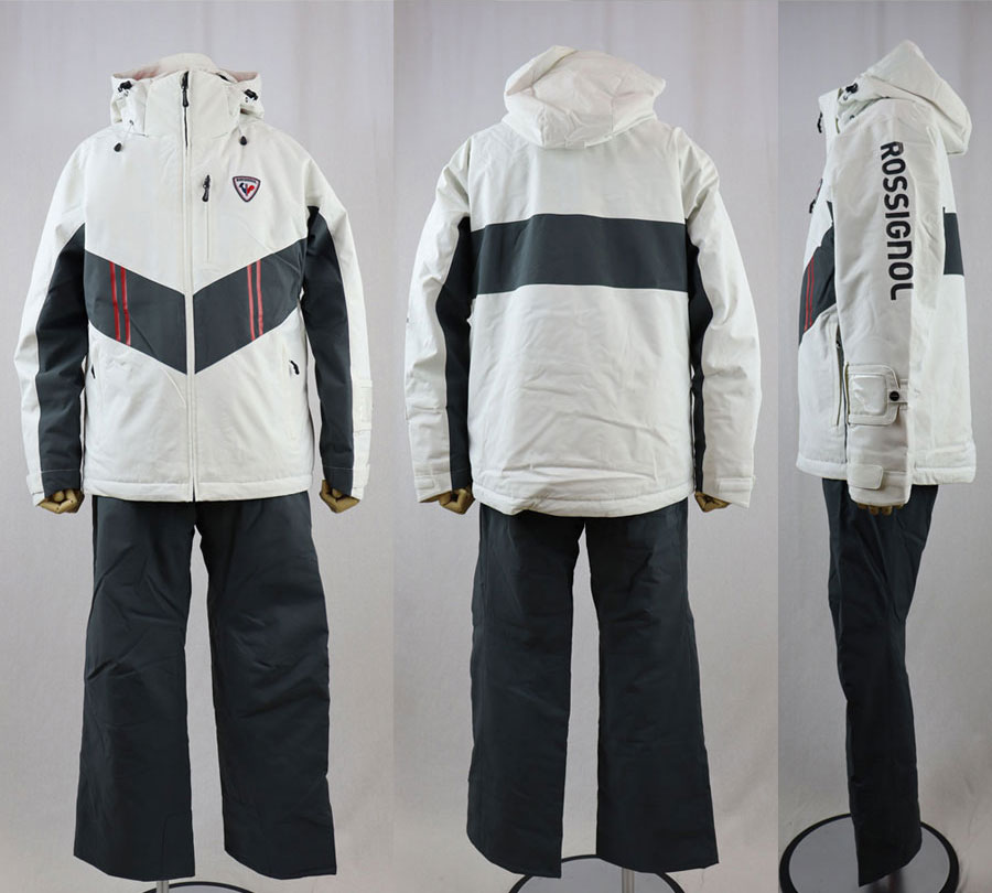 Rossignol スキーウェア 男性用 グレー ロシニョール スキー ウェア