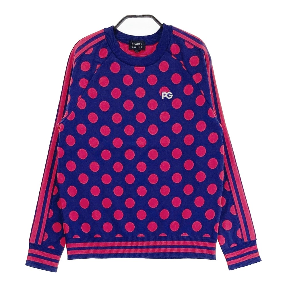 楽天市場】PEARLY GATES パーリーゲイツ ニットセーター ドット柄