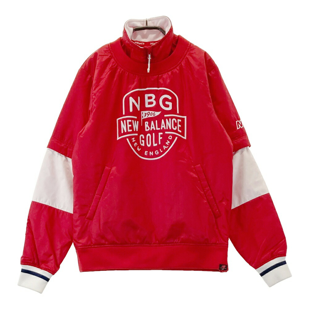 ニューバランスゴルフ 2way 中綿 スニード ジャケット レッド サイズ5