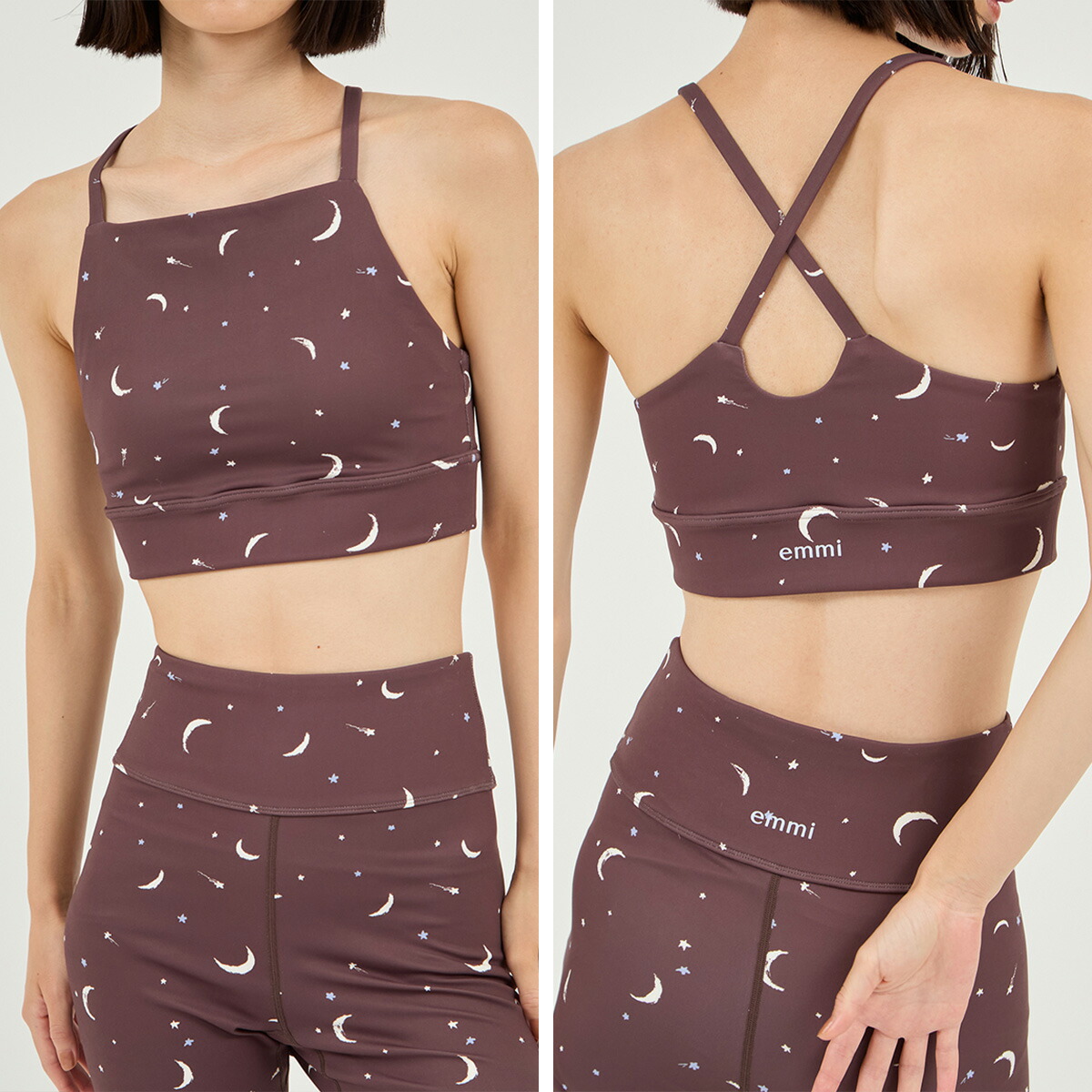 楽天市場】エミ emmi ヨガウェア Happy Active set 4点セット