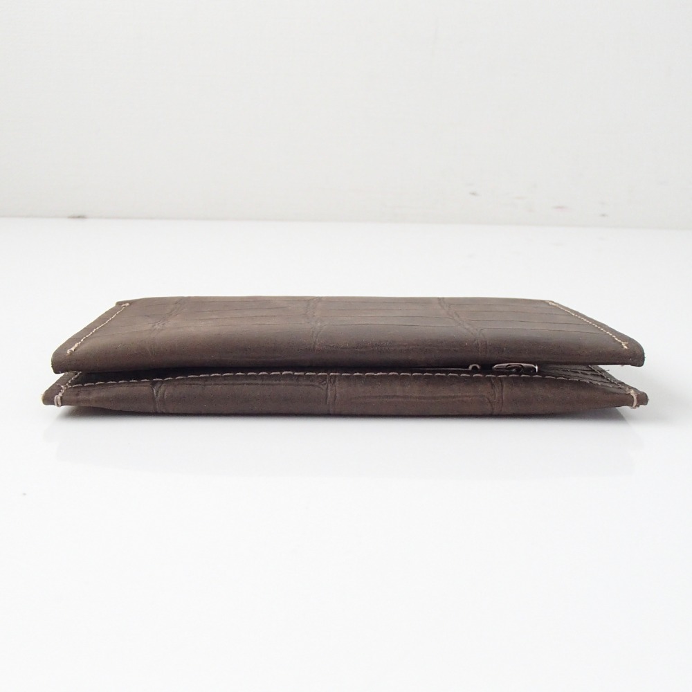 楽天市場】Paul Harnden【ポールハーデン】 クロコ型押しレザー 二