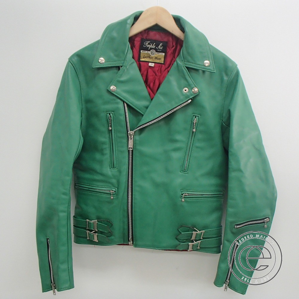 楽天市場】666トリプルシックス LEATHER WEAR ダブルライダース