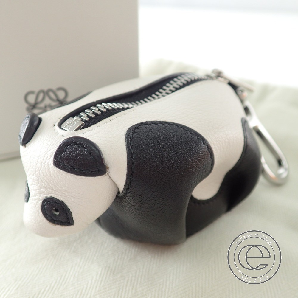 楽天市場】LOEWEロエベ PANDA CHARM カーフ パンダ コインケース