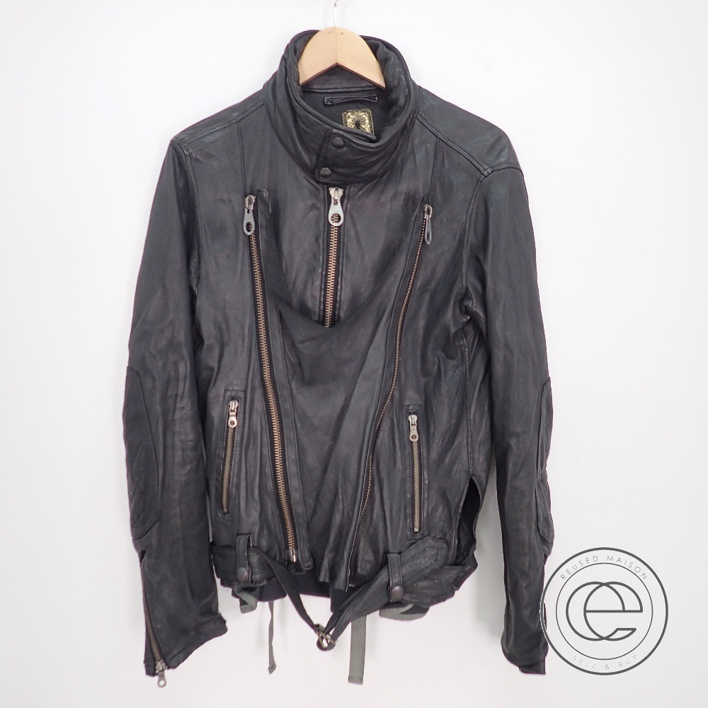 楽天市場】Mihara Yasuhiro ミハラヤスヒロ 91011234 鹿革 ベルト付