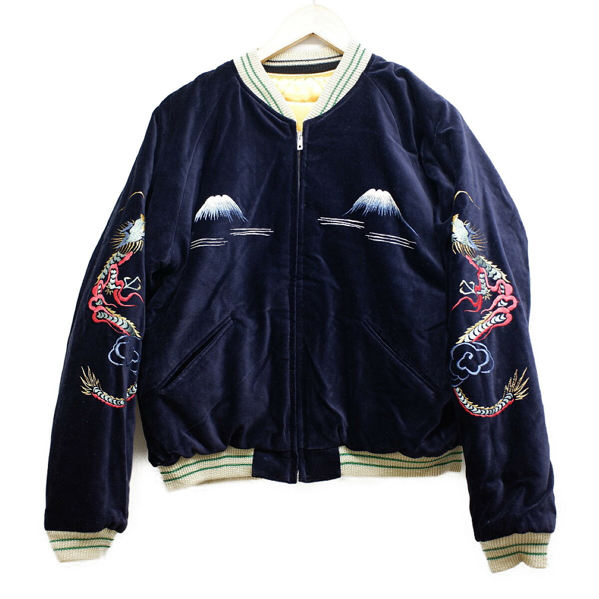 楽天市場】TAYLOR TOYO テーラー東洋 TT11147 富士山 龍×USMC髑髏 別珍