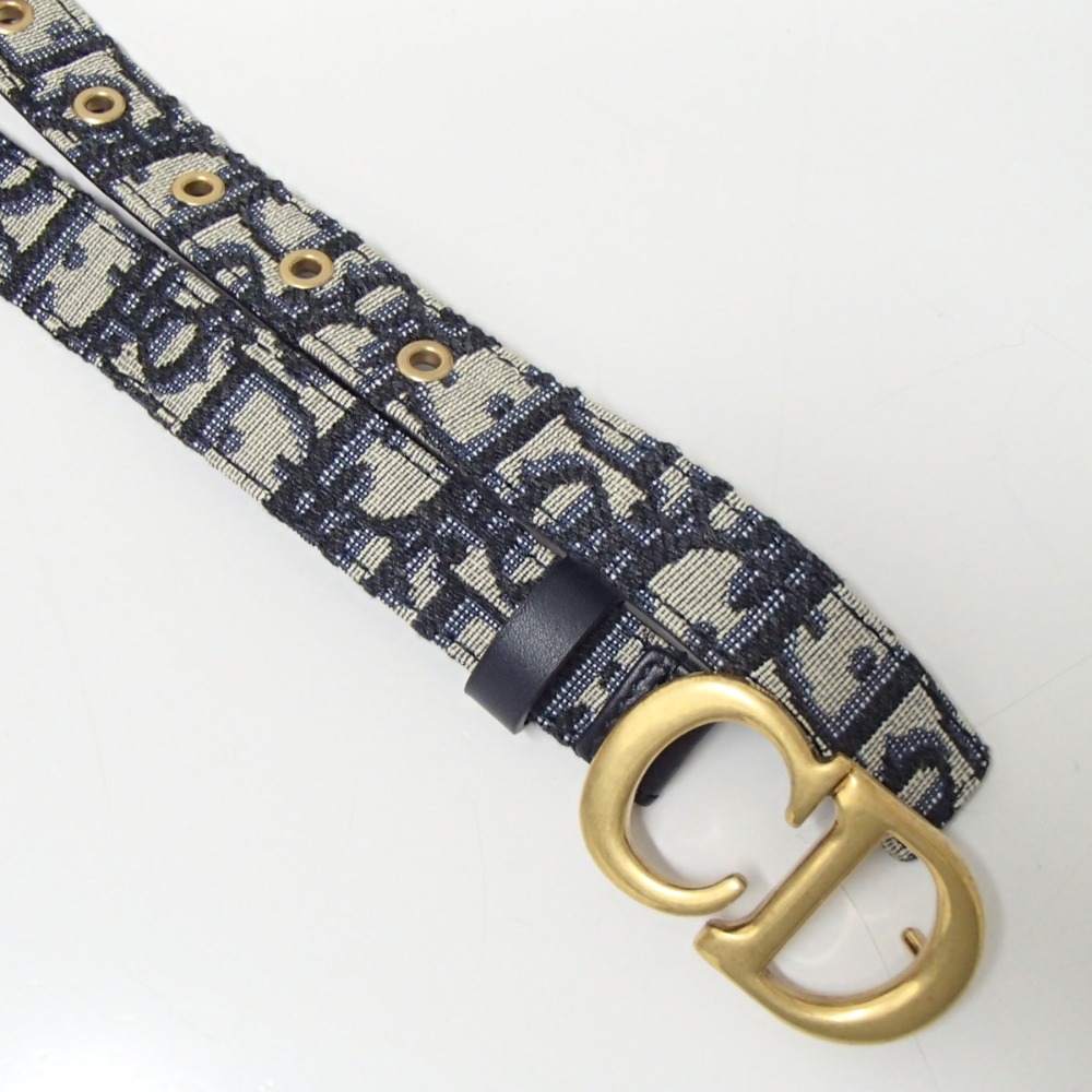 楽天市場】Christian Dior クリスチャンディオール SADDLE ベルト 20mm