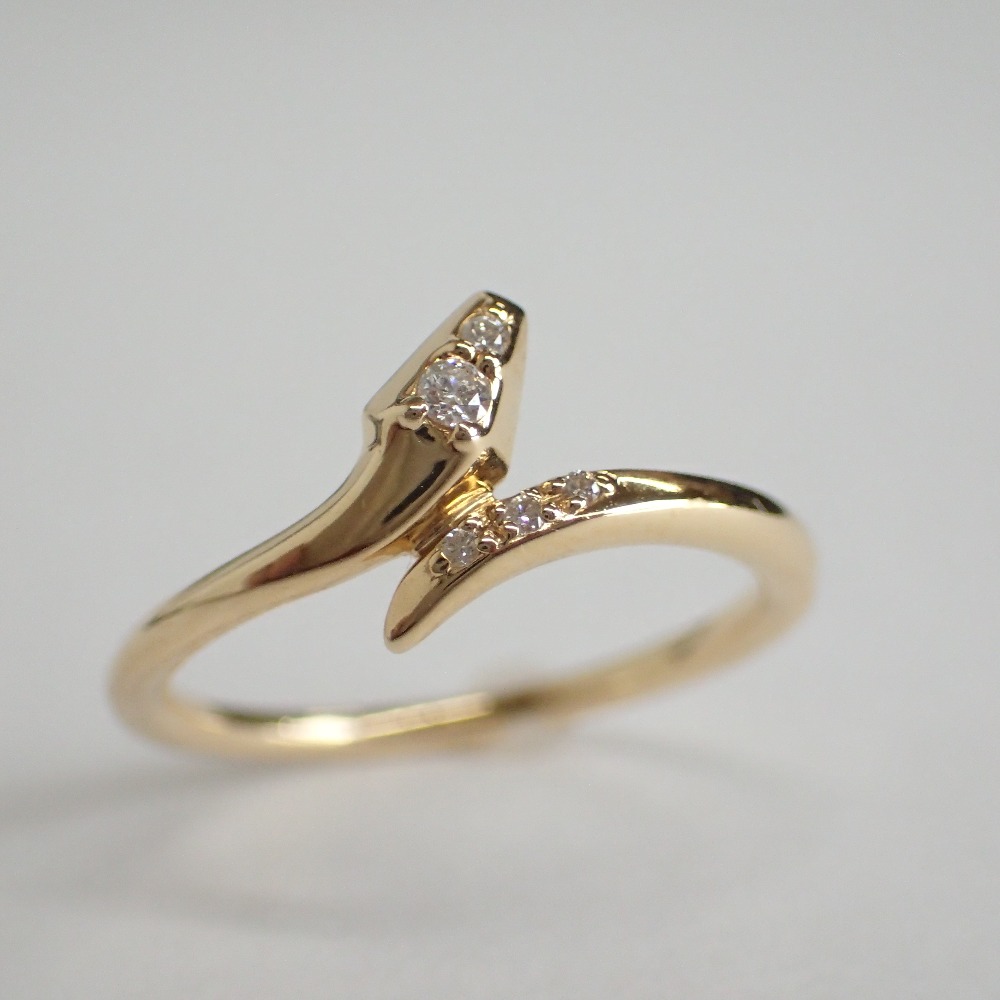 楽天市場】STAR JEWELRY スタージュエリー K18YG/ダイヤモンド 0.02ct