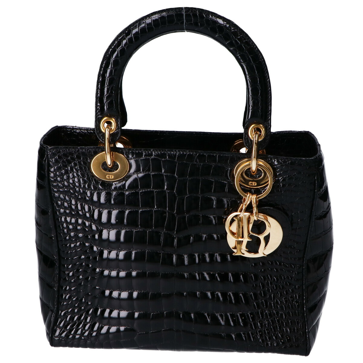 楽天市場】Christian Dior クリスチャンディオール クロコ レディ