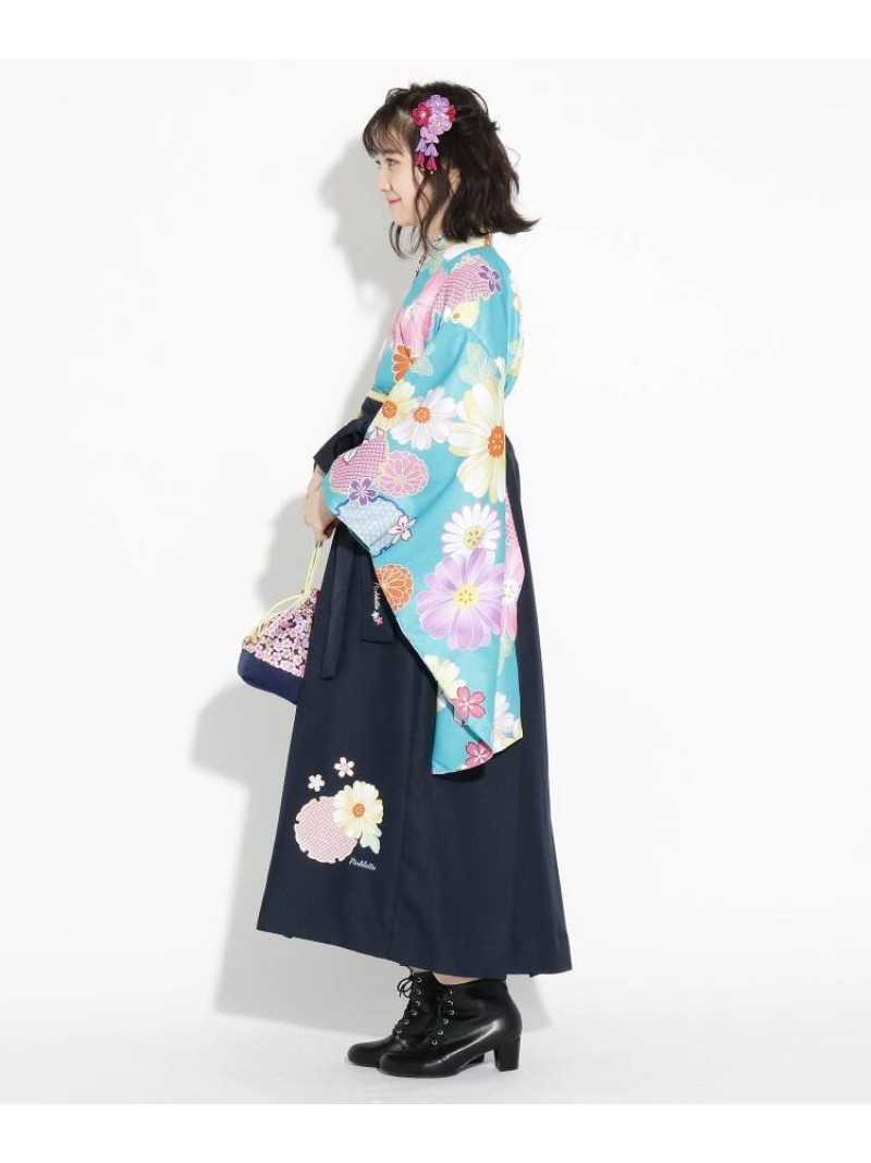 楽天市場】PINK-latte 【卒服/WEB限定】袴セット ピンク ラテ 着物