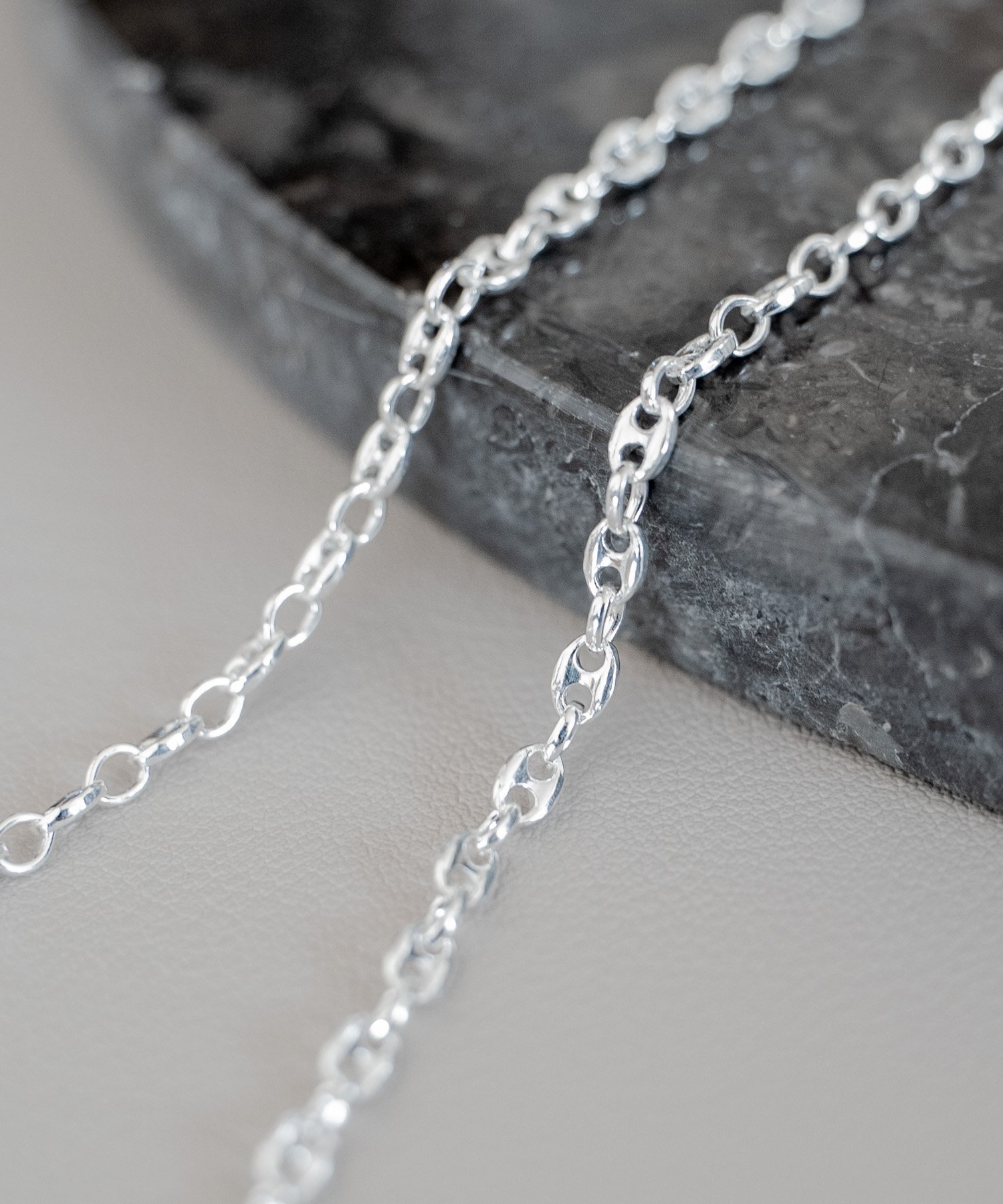 composite｜PUFFED MARINA CHAIN SV パフマリーナチェーンネックレス